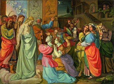 Das Gleichnis von den klugen und törichten Jungfrauen (unvollendet) von Peter von Cornelius